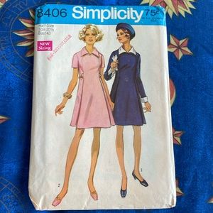 Vintage 1969 sewing pattern